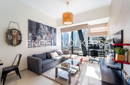 Apartment - 1 Bedroom - 2 Bathrooms for sale in Silverene Tower B - Silverene - Dubai Marina - Dubai