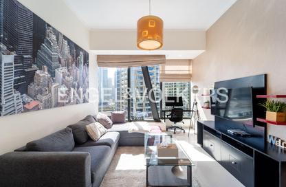 Apartment - 1 Bedroom - 2 Bathrooms for sale in Silverene Tower B - Silverene - Dubai Marina - Dubai
