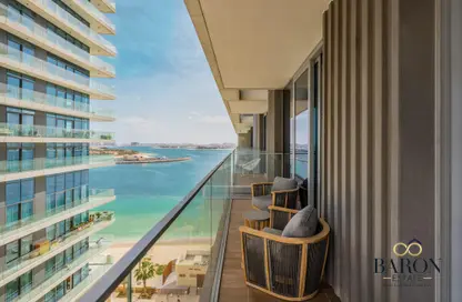 Apartment - 1 Bedroom - 1 Bathroom for rent in Beach Isle Tower 1 - Beach Isle - EMAAR Beachfront - Dubai Harbour - Dubai