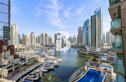 Apartment - 2 Bedrooms - 3 Bathrooms for rent in Damac Heights - Dubai Marina - Dubai