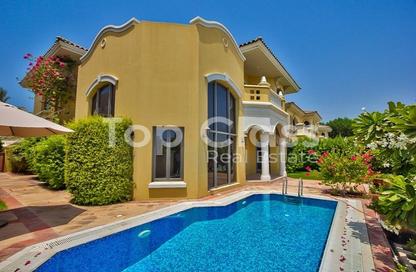 Villa - 4 - 5 for rent in Garden Homes Frond C - Garden Homes - Palm Jumeirah - Dubai