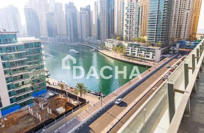 شقة - 2 غرف نوم - 2 حمامات للايجار في A برج سيلفرين - سيلفيرين - دبي مارينا - دبي