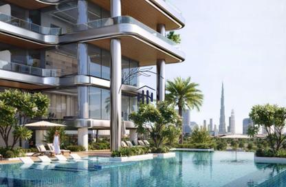 شقة - غرفة نوم - 2 حمامات للبيع في بن غاطي سكاي هول - الخليج التجاري - دبي