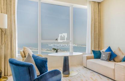 Apartment - Studio - 1 Bathroom for rent in The Palm Tower - Palm Jumeirah - Dubai