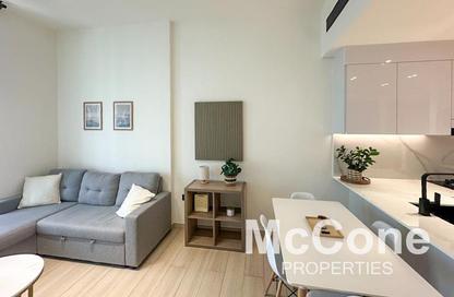 Apartment - 1 Bedroom - 2 Bathrooms for rent in Binghatti Emerald - District 15 - Jumeirah Village Circle - Dubai