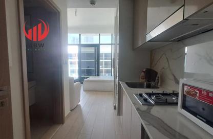 Apartment - Studio - 1 Bathroom for rent in Azizi Riviera 32 - Azizi Riviera - Meydan One - Meydan - Dubai