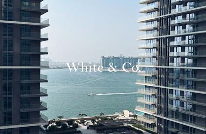 Apartment - 1 - 1 for rent in Marina Vista Tower 2 - Marina Vista - Emaar Beachfront - Dubai Harbour - Dubai