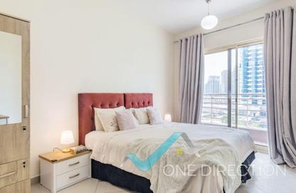 Apartment - Studio - 1 Bathroom for rent in Icon Tower 1 - JLT Cluster M - Jumeirah Lake Towers - Dubai
