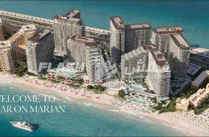 Apartment - 1 Bedroom - 2 Bathrooms for sale in Rosso Bay Residence - Al Marjan Island - Ras Al Khaimah