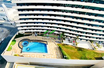 شقة - غرفة نوم - 2 حمامات للايجار في الموجة - نجمة أبوظبي - جزيرة الريم - أبوظبي