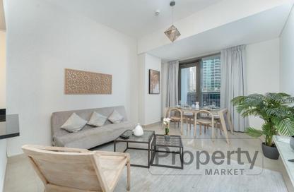 Apartment - 1 - 1 for rent in Sparkle Tower 3 - Sparkle Towers - Dubai Marina - Dubai
