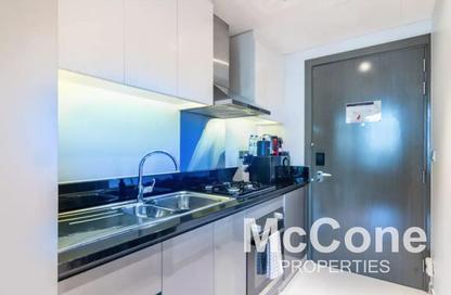 Apartment - Studio - 1 Bathroom for rent in Damac Maison Prive A - Damac Maison Prive - Business Bay - Dubai