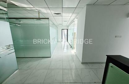 Office Space - Studio - 1 Bathroom for rent in The Prism - Business Bay - Dubai