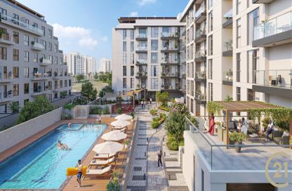 Apartment - 1 - 2 for rent in Zazen Ivy - Al Furjan - Dubai