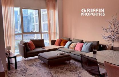 Apartment - 1 Bedroom - 2 Bathrooms for rent in MAG 214 - JLT Cluster R - Jumeirah Lake Towers - Dubai