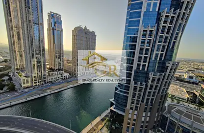 Apartment - Studio - 1 Bathroom for rent in The Court - Business Bay - Dubai