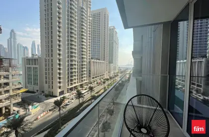 Apartment - 1 Bedroom - 1 Bathroom for rent in Beach Isle Tower 2 - Beach Isle - EMAAR Beachfront - Dubai Harbour - Dubai