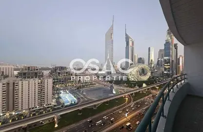 شقة - 2 غرف نوم - 2 حمامات للايجار في سعيد تاور 1 - أبراج - شارع الشيخ زايد - دبي