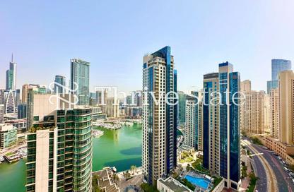 Apartment - 2 Bedrooms - 3 Bathrooms for rent in Rimal 1 - Rimal - Jumeirah Beach Residence - Dubai