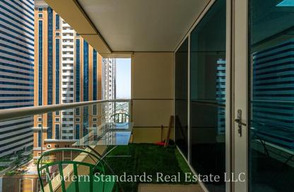 Apartment - 1 Bedroom - 2 Bathrooms for rent in Sulafa Tower - Dubai Marina - Dubai