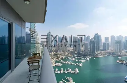 Apartment - 2 Bedrooms - 3 Bathrooms for rent in Damac Heights - Dubai Marina - Dubai