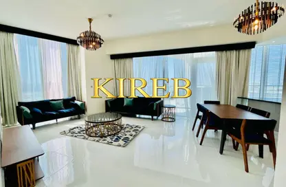 Apartment - 2 Bedrooms - 3 Bathrooms for rent in Miraclz Tower by Danube - Arjan - Dubai