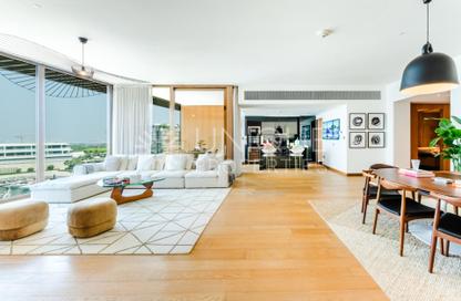 Apartment - 3 - 4 for rent in Bulgari Resort  and  Residences 3 - Bulgari Resort  and  Residences - Jumeirah Bay Island - Jumeirah - Dubai