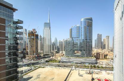 Office Space - Studio - 1 for rent in Lake Central - Business Bay - Dubai