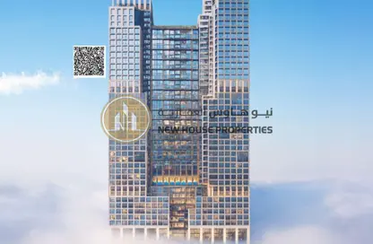 Apartment - 1 Bathroom for sale in Mawjan Tower - Ajman Corniche Road - Ajman