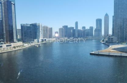 Office Space - Studio - 1 Bathroom for rent in Lake Central - Business Bay - Dubai
