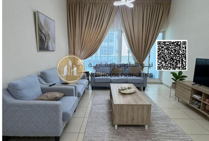 للبيع شقة مميزة غرفتين وصالة في أبراج عجمان