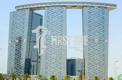 Apartment - 2 Bedrooms - 3 Bathrooms for rent in The Gate Tower 1 - Shams Abu Dhabi - Al Reem Island - Abu Dhabi