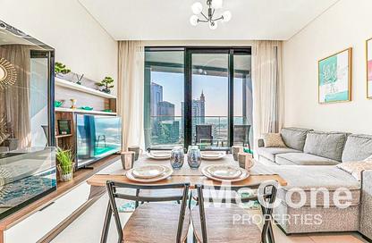 Apartment - 1 - 2 for rent in Jumeirah Gate Tower 1 - The Address Jumeirah Resort and Spa - Jumeirah Beach Residence - Dubai