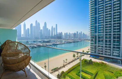 Apartment - 1 Bedroom - 1 Bathroom for rent in Palace Beach Residence Tower 1 - Palace Beach Residence - EMAAR Beachfront - Dubai Harbour - Dubai