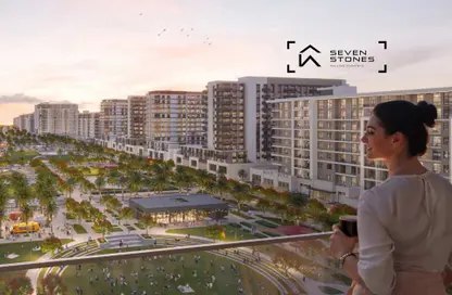 Apartment - 1 Bedroom - 2 Bathrooms for sale in Fiori - Town Square - Dubai