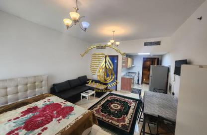 Apartment - Studio - 1 Bathroom for rent in Orient Tower 1 - Orient Towers - Al Bustan - Ajman
