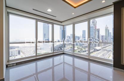 Office Space - Studio - 1 Bathroom for rent in Latifa Tower - Sheikh Zayed Road - Dubai