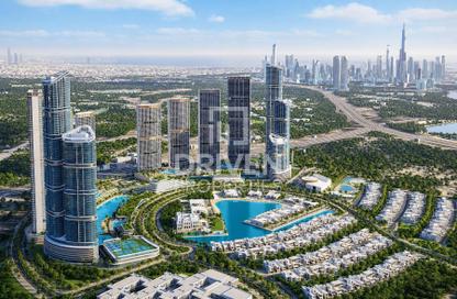 Apartment - 1 - 2 for sale in 340 Riverside Crescent - Sobha Hartland II - Bukadra - Dubai