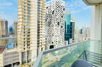 Apartment - 1 Bedroom - 2 Bathrooms for rent in AG Tower - Business Bay - Dubai