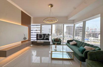 Apartment - 2 - 3 for rent in Damac Heights - Dubai Marina - Dubai