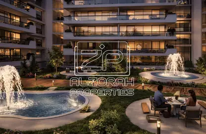 شقة - غرفة نوم - 2 حمامات للبيع في برج أمواج - الرميلة - عجمان