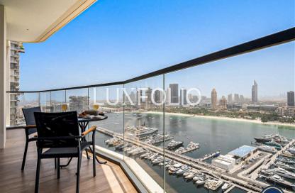 شقة - 2 غرف نوم - 2 حمامات للبيع في برج Marina Vista 1 - مارينا فيستا - إعمار بيتشفرونت - دبي هاربور - دبي
