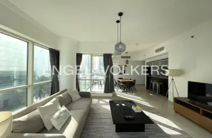 شقة - 2 غرف نوم - 2 حمامات للايجار في المجرة 2 - المجرة - دبي مارينا - دبي