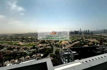 Apartment - Studio - 1 Bathroom for rent in Amal Tower - Dubai Sports City - Dubai