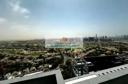 Apartment - Studio - 1 Bathroom for rent in Amal Tower - Dubai Sports City - Dubai