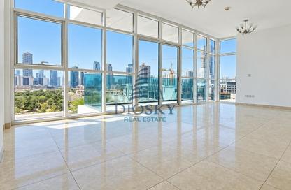 Apartment - 1 - 2 for rent in Saleh Bin Lahej 401 - District 12 - Jumeirah Village Circle - Dubai