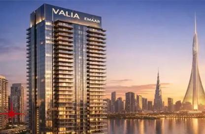 Apartment - 1 Bedroom - 1 Bathroom for sale in Valia Tower - Dubai Creek Harbour (The Lagoons) - Dubai