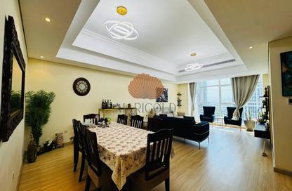 Apartment - 2 Bedrooms - 4 Bathrooms for rent in Al Seef Tower 2 - Al Seef Towers - JLT Cluster U - Jumeirah Lake Towers - Dubai