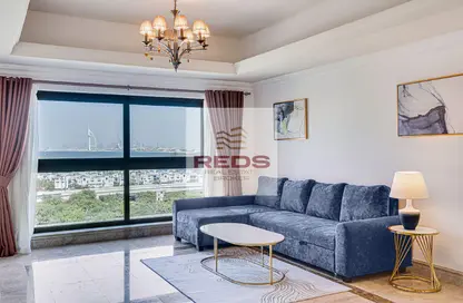 شقة - غرفة نوم - 1 حمام للايجار في فيرمونت بالم ريزيدنس جنوب - فيرمونت بالم ريزدنس - نخلة جميرا - دبي