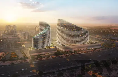 Apartment - 1 Bedroom - 1 Bathroom for sale in Binghatti Skyflame 1 - Binghatti Skyflame - Majan - Dubai Land - Dubai